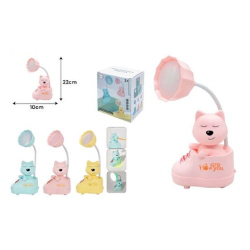 LAMPARA DE MESA GATO EN ZAPATO por mayor - Hogar por mayor