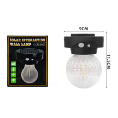 LAMPARA DE PARED SOLAR por mayor - Electrónica por mayor