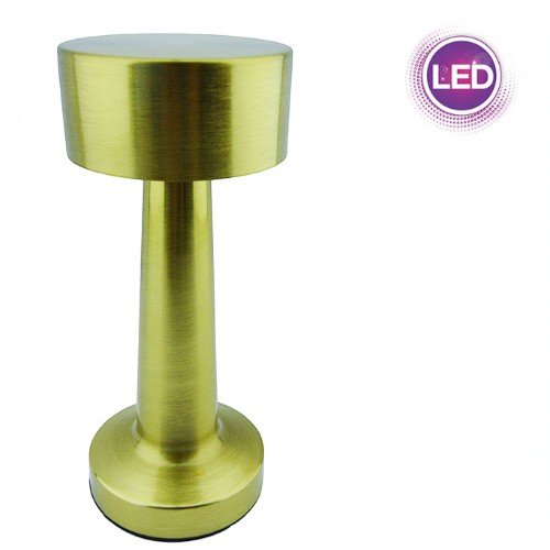 Lampara LED De Mesa En Metal Touch Recargable 3 Tonos De Luz. por mayor Electrónica por mayor
