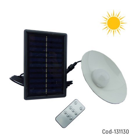 Lampara LED Solar Tipo Campana Set X1. por mayor - Electronica por mayor