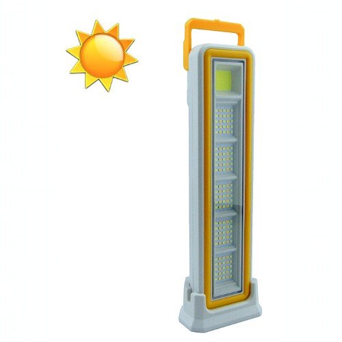 Lampara Solar LED Dou Color Modelo KK-125 De 125 LED Mas 1 COB por mayor Electrónica por mayor