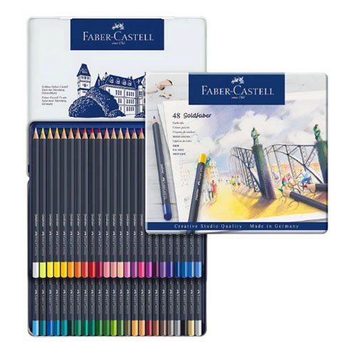 Lapices colores lata goldfaber 48 PZA por mayor en Chile