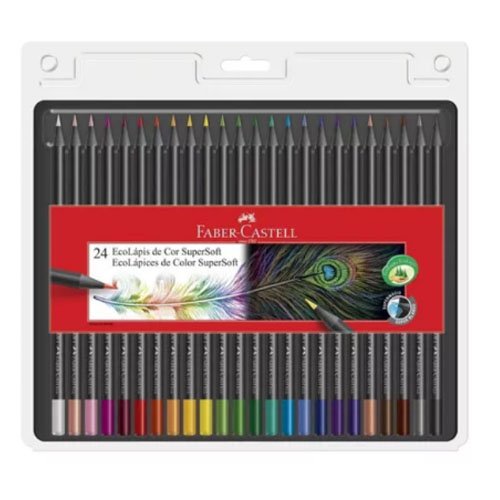 Lapices de colores supersoft 24 PZA por mayor en Chile