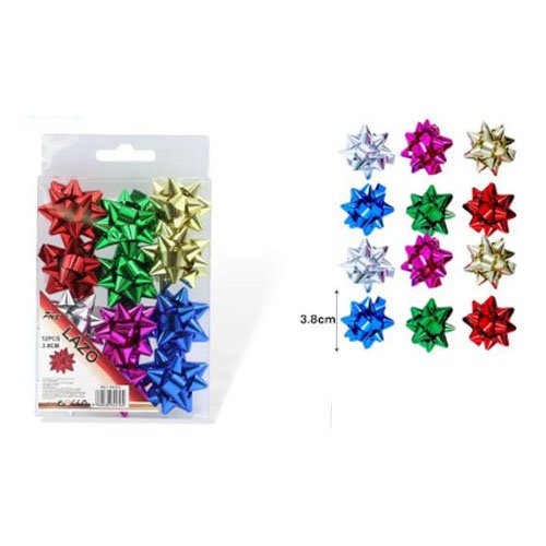 LAZO ESTRELLA COLORIDOS por mayor - Navidad por mayor