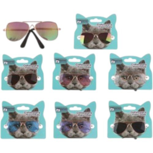 Lentes de Sol Estilo Aviador para Gatos y Perros Pequeños por mayor - Mascotas por mayor