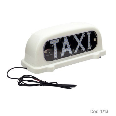 Letrero Taxi Para Techo LED, PVC por mayor Electrónica por mayor