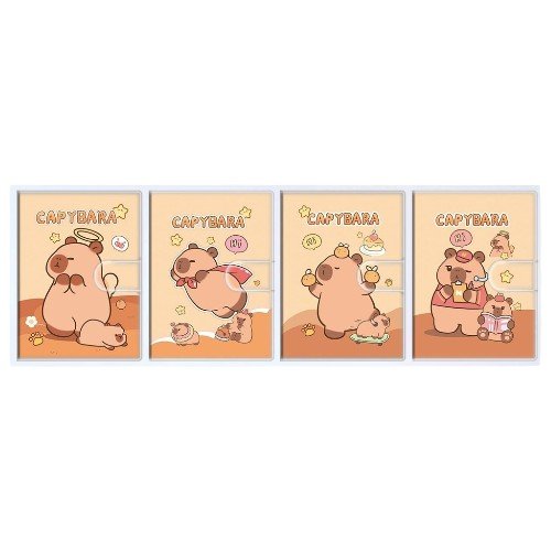 Libreta A6 Capibara con Solapa de Protección por mayor - Útiles Escolares por mayor