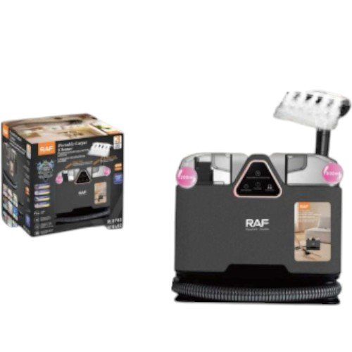 Limpiador de Alfombras y Tapicería Portátil RAF 1650W con Tecnología Ciclónica por mayor - Electrónica por mayor