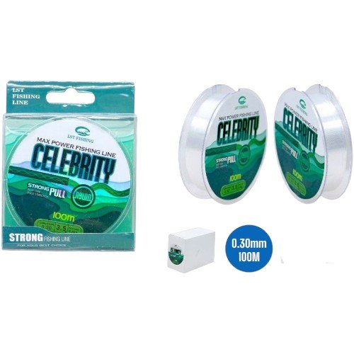 Línea de Pesca de Nailon de Alta Resistencia 0,30mm x 100m para Uso Profesional por mayor - Hogar por mayor