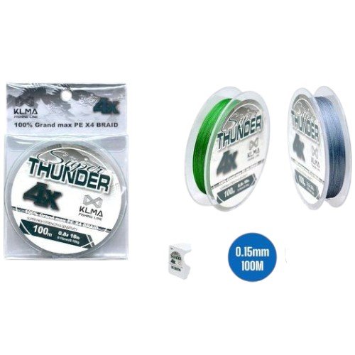 Línea de Pesca Trenzada de Alta Resistencia 0,15mm x 100m para Pesca Profesional por mayor - Hogar por mayor