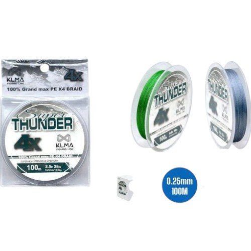 Línea de Pesca Trenzada de Alta Resistencia 0,25mm x 100m para Pesca Profesional por mayor - Hogar por mayor