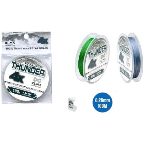 Línea de Pesca Trenzada de Alta Tenacidad 0,20mm x 100m para Pesca Deportiva Profesional por mayor - Hogar por mayor