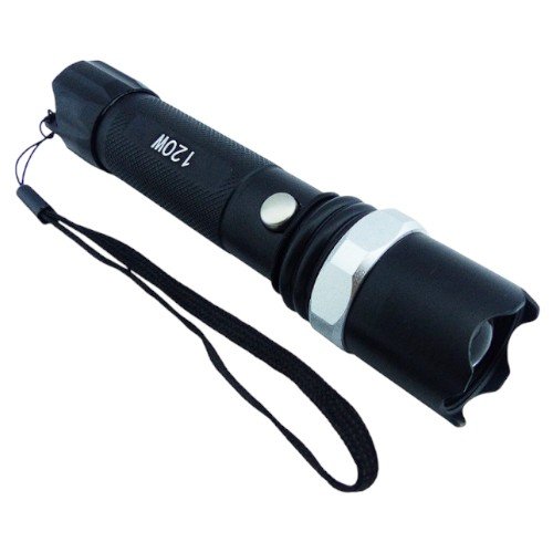 Linterna LED Laser Tactica De 120 Watt Con Zoom, Pila, Baliza Recargable por mayor Electrónica por mayor