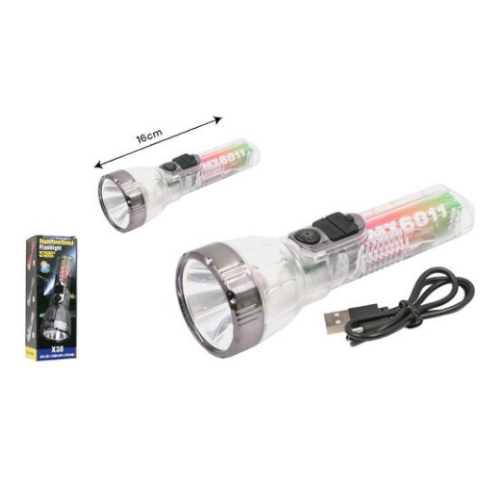 LINTERNA LUZ LED 16 CM por mayor en Chile