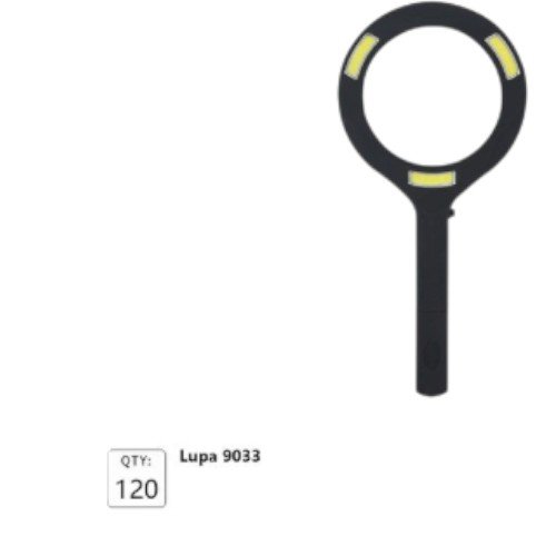 Lupa de Mano con Iluminación LED COB y Aumento 3X de Alta Potencia por mayor - Jugueteria por mayor