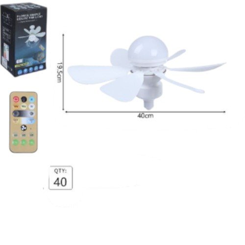 Luz LED con ventilador de seis aspas por mayor Electrónica por mayor