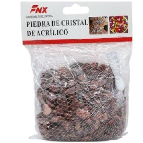 Malla de Piedras Naturales Decorativas Rojo Oscuro 400g por mayor - Jardinería por mayor