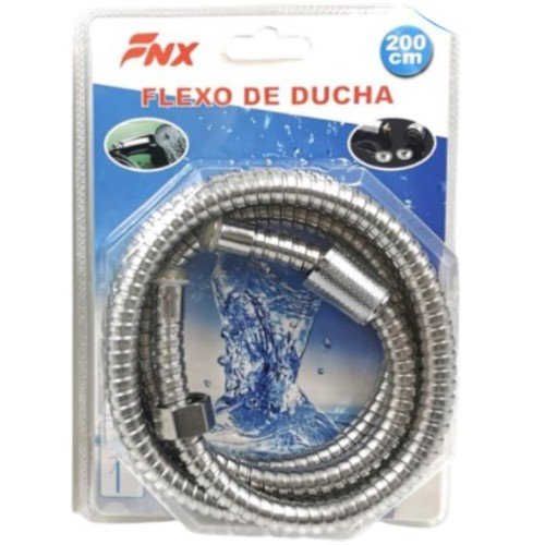 Manguera de Ducha Flexible de 2 Metros con Núcleo de Cobre y Revestimiento de Acero Hexagonal por mayor Ferreteria por mayor