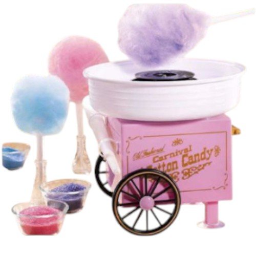 Máquina de Algodón de Azúcar Eléctrica Estilo Carrito Retro (30cm) por mayor - Hogar por mayor
