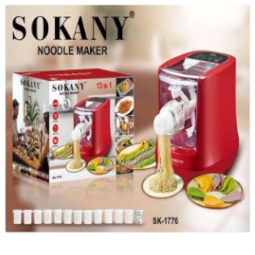 Máquina de Fideos Eléctrica SOKANY SK-1776 por mayor Electrónica por mayor