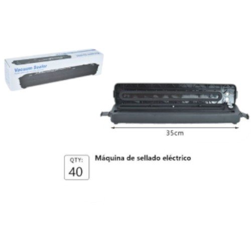 Máquina de Sellado Eléctrico al Vacío para Conservación de Alimentos (35cm) por mayor - Electrónica por mayor