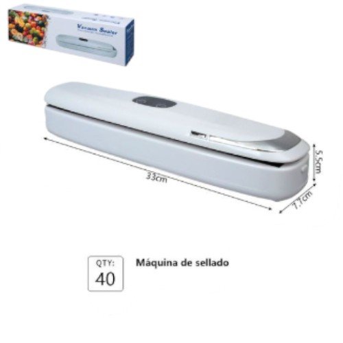 Máquina Selladora de Vacío Compacta para Alimentos (33cm) por mayor - Electrónica por mayor
