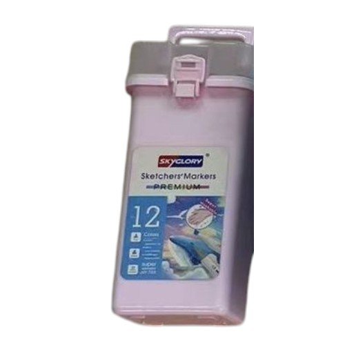 Marcadores Profesionales de 12 Colores en Estuche Organizador Rígido por mayor - Útiles Escolares por mayor