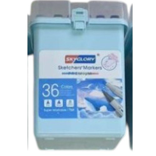 Marcadores Profesionales de 36 Colores en Estuche Organizador Premium por mayor - Útiles Escolares por mayor