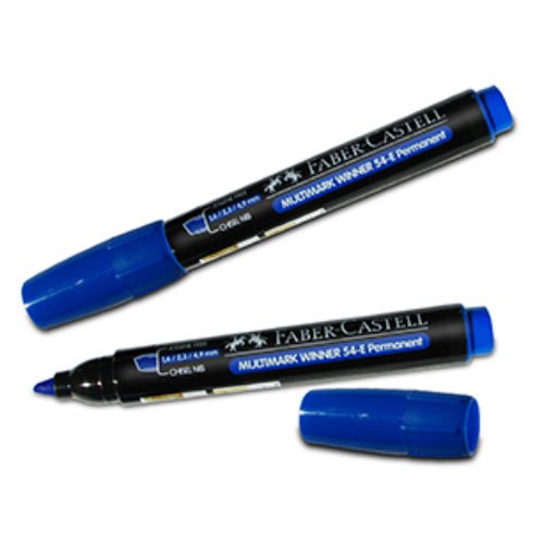 MARCADOR PERMANENTE AZUL 1 PZA por mayor en Chile