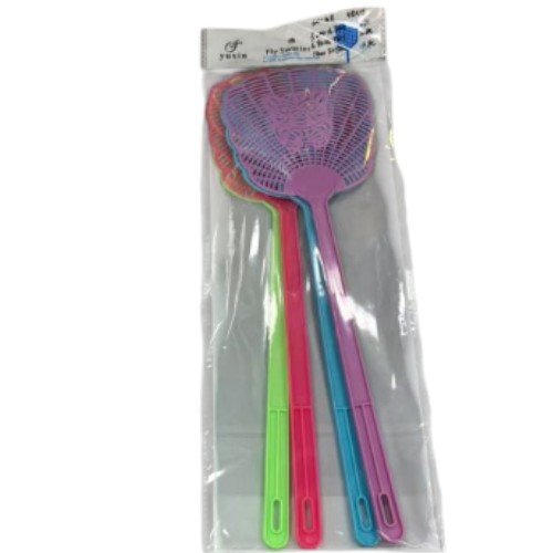 Matamoscas Manuales Flexibles de Plástico en Colores Vibrantes por mayor - Electrónica por mayor