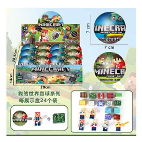 MI MUNDO CIEGO MINECRAFT por mayor Jugueteria por mayor