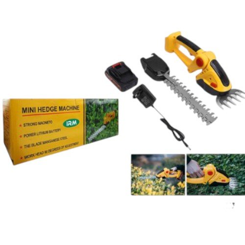 Mini Cortadora de Setos Inalámbrica BS-001 con Batería de Litio y Cabezal Ajustable 1PZA por mayor en Chile