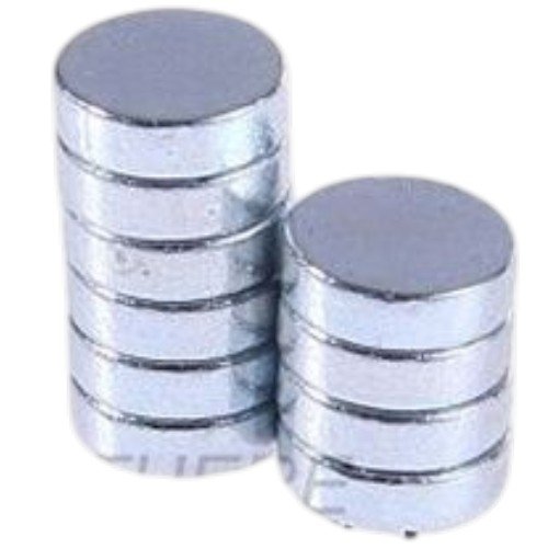 Mini Imanes Circulares Plateados por mayor - Útiles Escolares por mayor