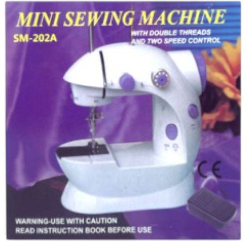 Mini Máquina de Coser Portátil de Doble Hilo con Pedal y Diseño Compacto por mayor - Electrónica por mayor