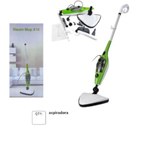 Mopa a Vapor 10 en 1 Multifunción con Diseño Flexible y Accesorios de Limpieza por mayor - Electrónica por mayor