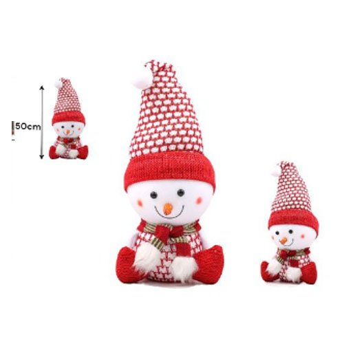 MUÑECO DE NIEVE SENTADO por mayor - Navidad por mayor