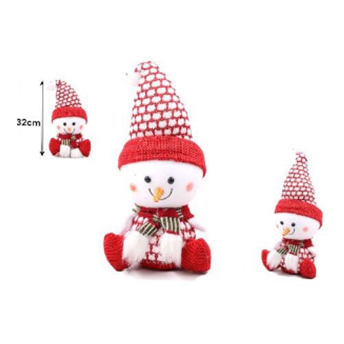 MUÑECO DE NIEVE SENTADO por mayor Navidad por mayor