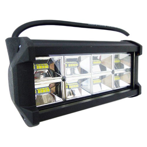 Neblinero 32 LED, Luz Blanca, 8 Divisiones X 1 Pieza, 12/24 Volt. En Caja. por mayor Electrónica por mayor