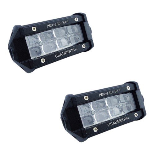 Neblinero De 8 LED Y 3 Colores De 64 Watt A 12/48 Volt Marca PRO-LEDUSA. 10.5 cm x 5.1 cm x 4.4 cm por mayor en Chile