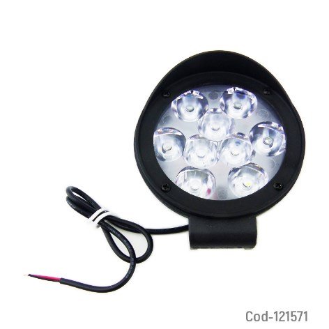 Neblinero LED Para Moto, 9 LED Mini, X 1 Pieza, En Caja. por mayor - Electronica por mayor