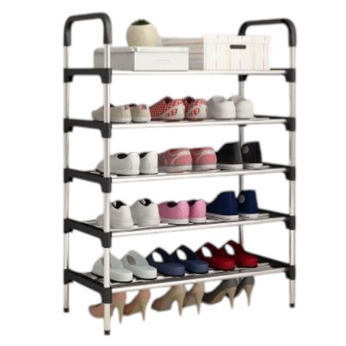 Organizador de Calzado Multiusos de 5 Niveles con Estructura Metálica - 60x30x95 cm por mayor - Hogar por mayor