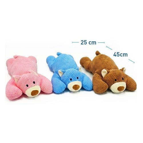 OSO ACOSTADO DE PELUCHE por mayor - Mascotas por mayor