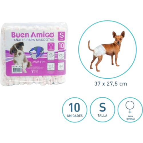 PAÑALES PARA PERRITA por mayor - Mascotas por mayor