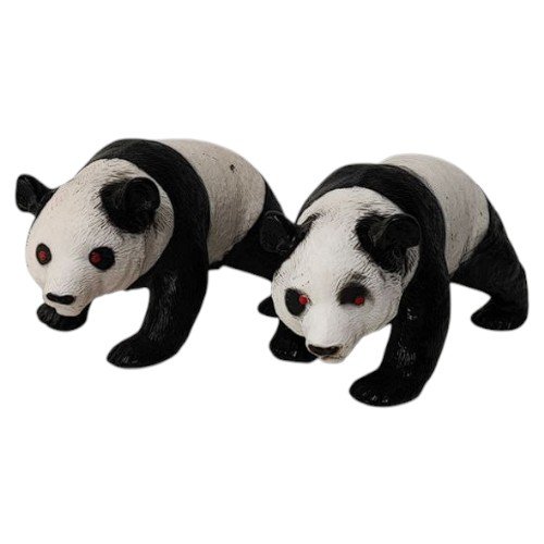 Panda con ojos rojos  por mayor - Jugueteria por mayor