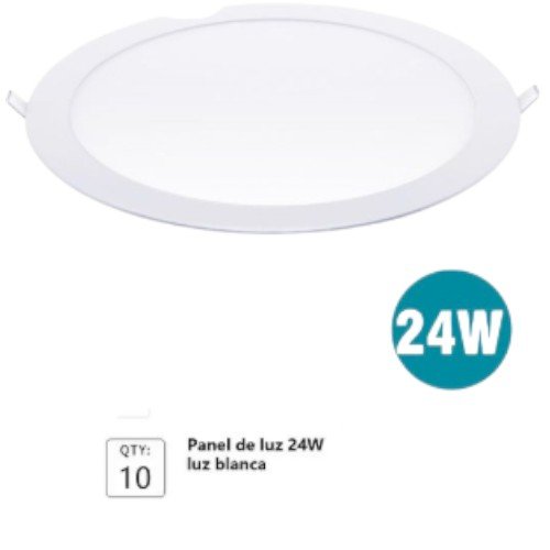 Panel redondo LED de 24W por mayor Electrónica por mayor