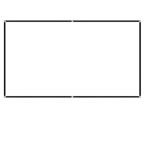 Pantalla de Proyección Manual de 100 Pulgadas Formato 4:3 con Marco Negro por mayor - Electrónica por mayor