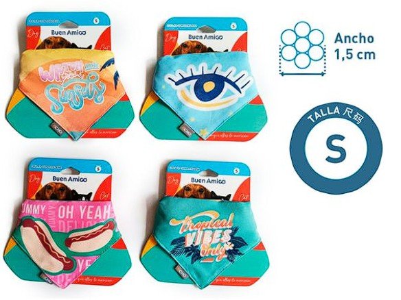 PAÑUELO+COLLAR  por mayor - Mascotas por mayor