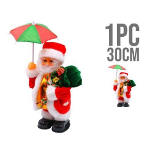 PAPA NOEL CON PARAGUAS por mayor - Navidad por mayor