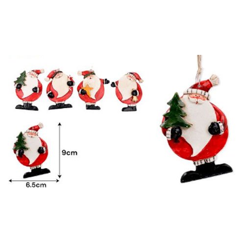 PAPA NOEL DE RESINA por mayor - Navidad por mayor