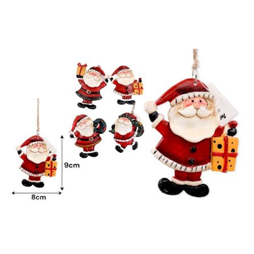 PAPA NOEL DE RESINA por mayor - Navidad por mayor